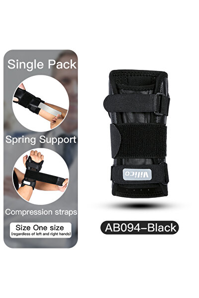 Choice AB094-BK دعامة معصم قطعة واحدة لتخفيف آلام متلازمة النفق الرسغي ودعم ل...