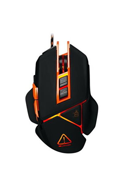 CANYON CND-SGM6N, LED RGB, USB, Negru