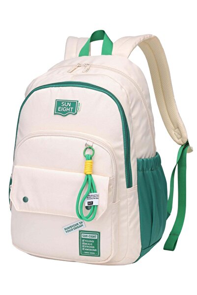 SUN EIGHT Premium 18.5-inch Light Weight School Backpack Water Resistant Poly...