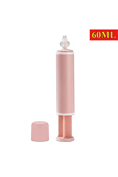 Choice منظف ​​أنف وردي 60 مل، أنبوب إبرة، مناسب للبالغين والأطفال، شفاط أنف ل...