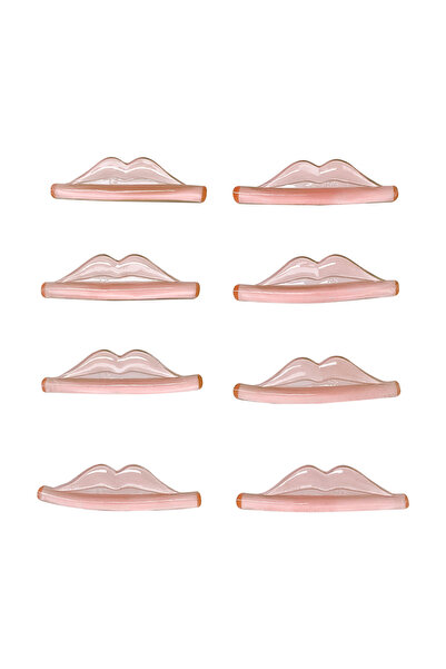 Choice Orange PERMANIA 8Pc C Curl Silicone Eyelash Perm Pads Sticky Lashes Ro...