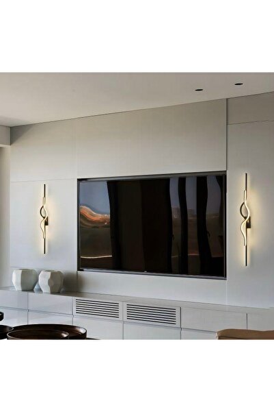 MİNEL DEKOR LED LIGHTING Minel Dekor Lighting Applique Mica Model 70 cm White