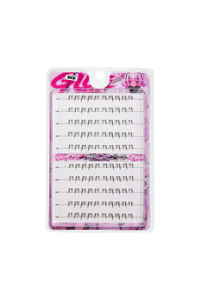 Choice رموش B7826 Bqi بدون غراء، رموش مريحة للغاية بدون غراء، سهلة التركيب، ت...