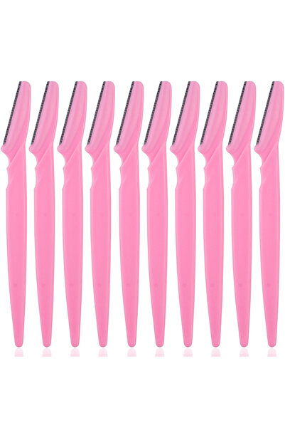 Choice8 10Pcs Pink 3/5/10/12Pcs Set Precision Eyebrow Razor Kit - Multipurpos...