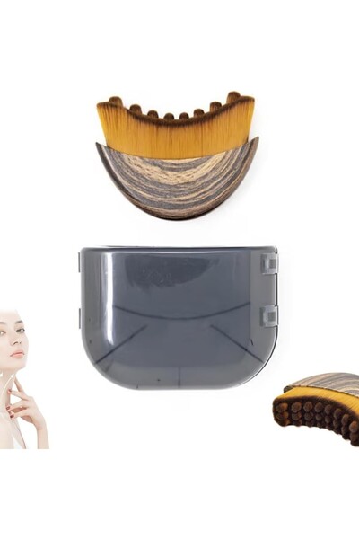 Choice فرشاة جديدة سوداء لتحديد محيط الوجه اللمفاوي مع غوا شا - أداة للعناية ...