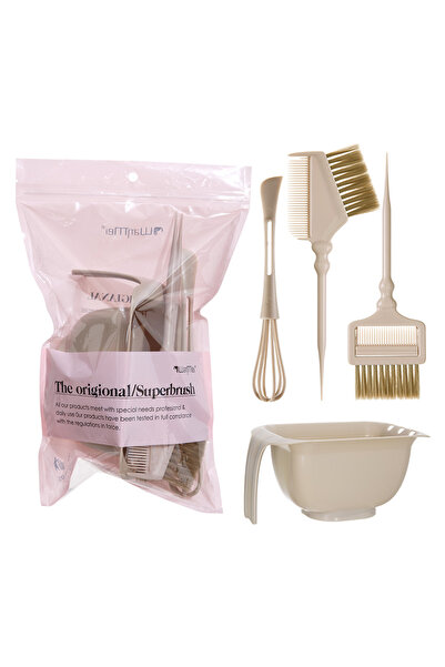 Choice مجموعة صبغ شعر احترافية مكونة من 4 قطع، تتضمن وعاء تلوين مع فرشاة، سعة...