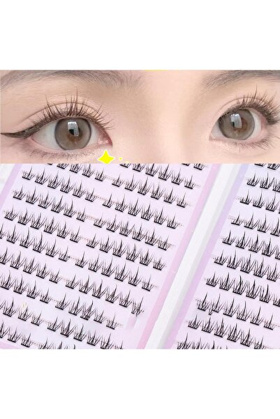 choice2 كتاب رموش ذو سعة كبيرة، رموش صناعية طبيعية رقيقة وخالية من الغراء، وص...