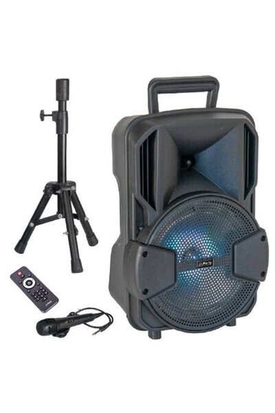 Generic Portable speaker, Black, 8 inch/20CM, 15W, BT/USB/MSD/FM, 1800 mAh, 2...