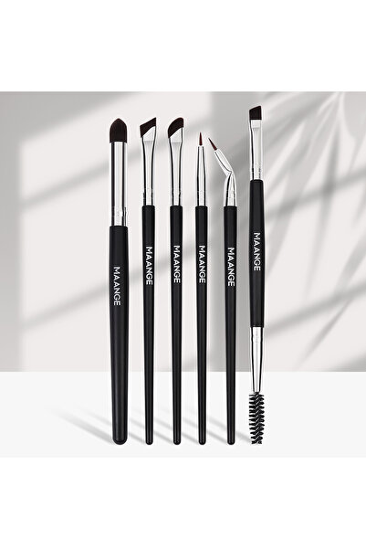 Choice مجموعة فرش مكياج العيون الاحترافية من مانج، 6 قطع، فرشاة تحديد العيون ...