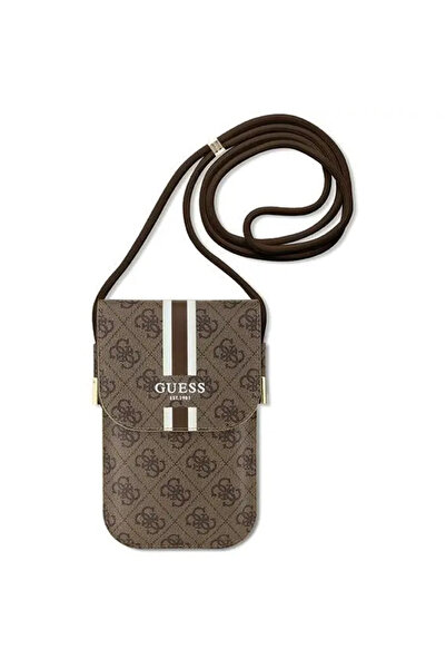 Guess GUOWBP4RPSW handbag - brown 4G Stripes