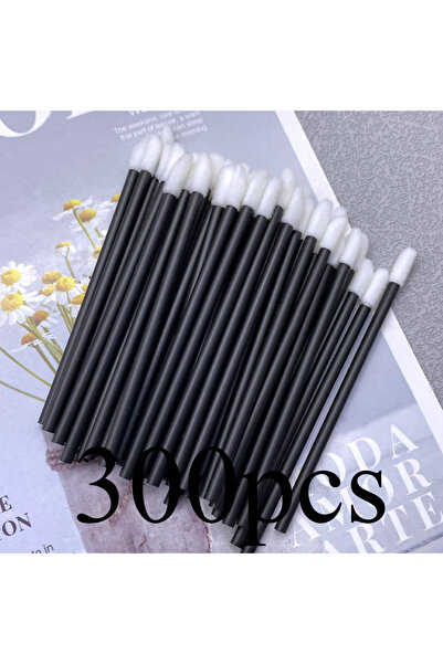 Choice 300pcs LipBrushBlack 300pcs Lip Brush Eyelash Wands Applicators Dispos...