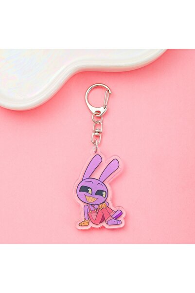 Choice 5 cm 2 1/7Pcs Cartoon The Amazing Digital Circus Acrylic Keychain Acce...