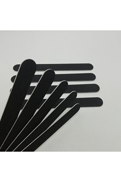 Choice مبرد أظافر أسود احترافي مزدوج الجوانب، 10 قطع (5/10/50 قطعة)، بدرجة خش...