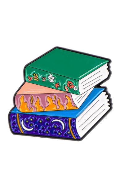Choice 8 دبابيس "متعة قارئة الكتب" للنساء، كتب، دبوس مينا، شارة معدنية، مجوهر...