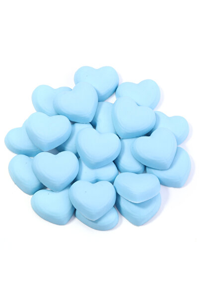 Choice Blue 30pcs/lot Colorful Love Heart Flatback Cabochon 17X19mm Heart Pat...
