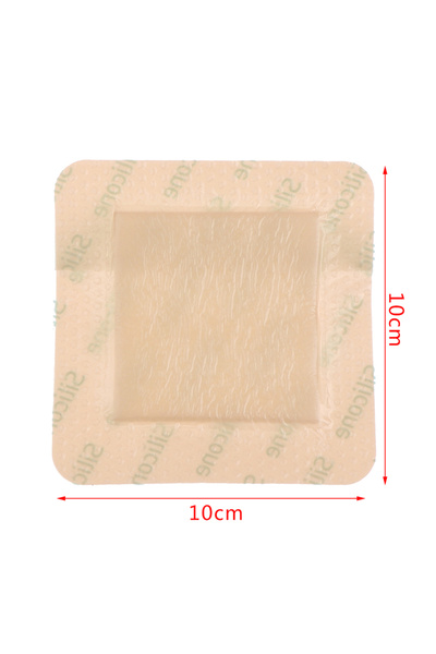 Choice 5PCS 10X10cm 5pcs PU medical silicone foam dressing waterproof and ste...