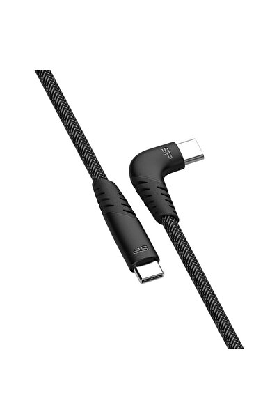 Silicon Power Cablu C la C, 1M, LK50CC, Nailon, Gri