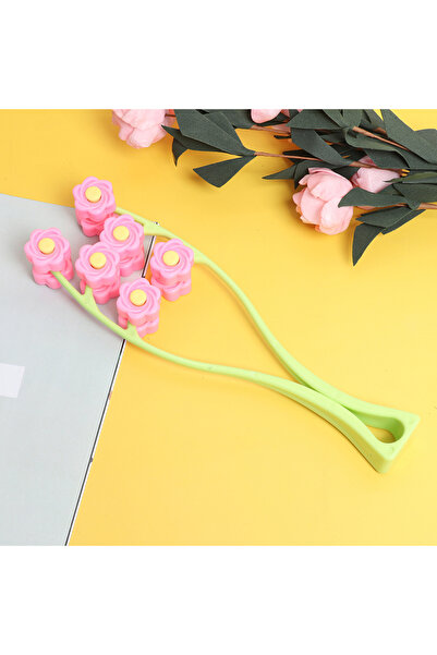 Choice أداة تدليك الوجه والرقبة باللون الوردي، قطعة واحدة، لتنحيف الوجه وإزال...