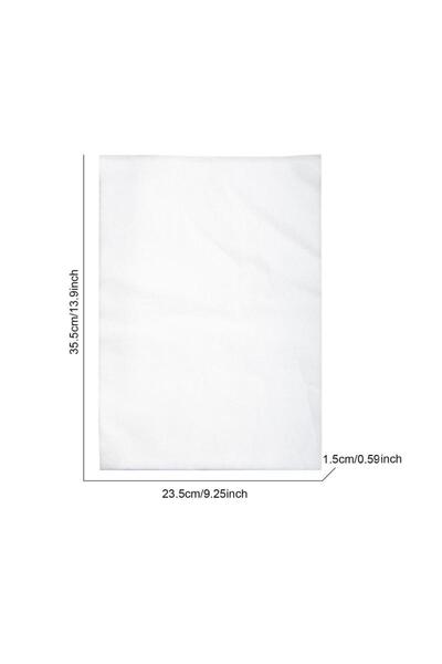 Choice مقاس واحد! 100 قطعة من ورق ترشيح غير منسوج لجمع غبار مكنسة كهربائية لف...