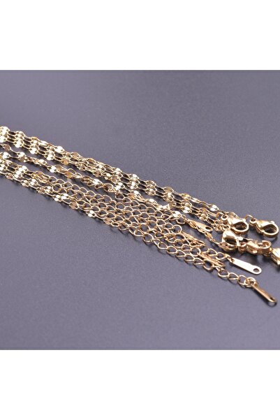 Choice N7-G 10pcs/Lot Lips Chains Rose Gold/Rainbow/Silver/Gold Color 40+5cm ...