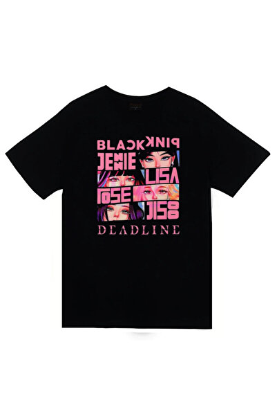 fame-stoned Blackpink - Lisa - Jennie - Jisoo -Rose - Deadline Printed Unisex...