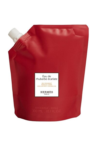 Hermes , Apă de rubarbă ecarlată , Gel de duș hidratant, corp, 300 ml