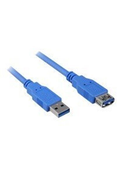 SHARKOON USB 3.0 extension cable black 2m