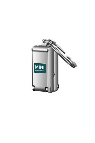Choice1 Mini suitcase style 1pc Cute Nail Clippers with Storage Stainless Ste...