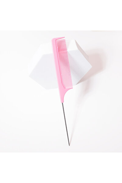 Choice مشط ذو طرف مدبب من الفولاذ الوردي (Pink-101GZS)، مشط لفك الشعر، مشط تص...