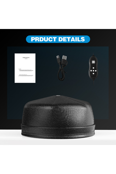 Choice Black set LLLT Laser Cap for Hair Growth&Hair Loss 660nm&850nm 120PCS ...