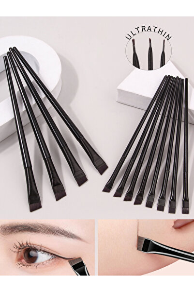 Choice black 12PCS Scythe eyeliner brush Eyeshadow blade brush Detail brush b...