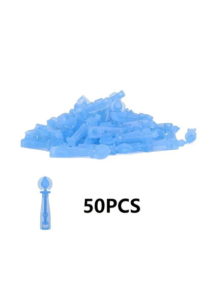 Choice 50 قطعة 50 قطعة إبر إزالة الرؤوس السوداء للاستخدام مرة واحدة أداة إزال...