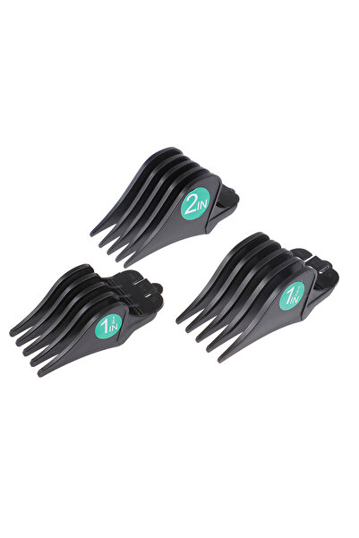 Choice Black 3Pcs Large Size 32/38/51mm Limit Comb Trimmer Cutting Guide Clip...
