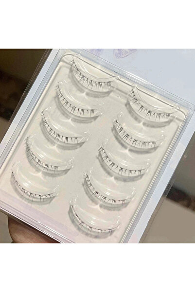 Choice رموش مانجا شفافة، 5 أزواج، رموش سفلية طبيعية، رموش صناعية مصنوعة يدويً...