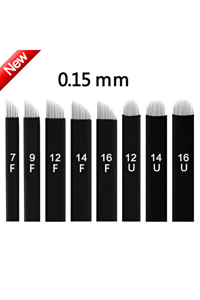 Choice1 50 قطعة من شرائط نانو تيبوري للتاتو الدقيق، 12 دبوس، 0.15 مم، 50 قطعة...