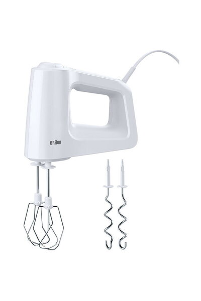 Braun HAND MIXER 450 W 5 speeds HM3000WH White