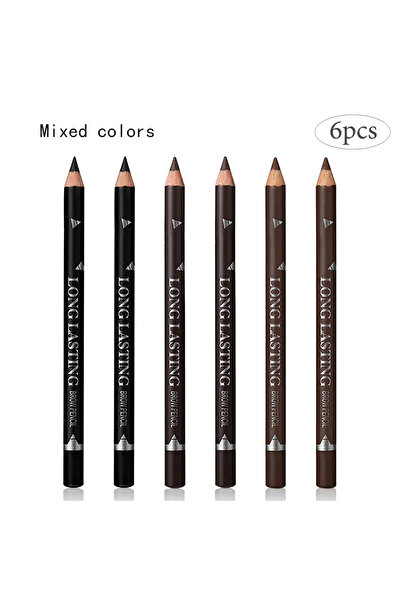 Choice 6pc-Mixed 6/12Pcs Eye Brow Pencil Waterproof Professional Women Eye Ma...