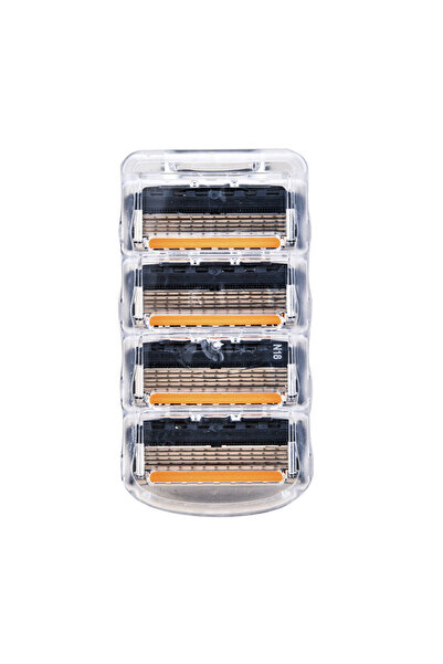 Choice 4 pcs baldes 4/12/24 Pcs 5-layer Men's Razor Fusion Pro Power Shaving ...