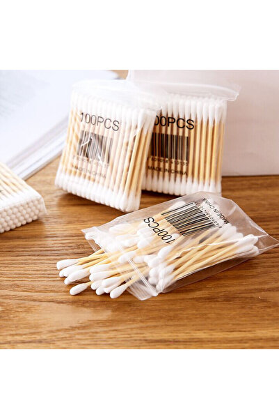 Choice3 300/500/1000 قطعة من أعواد القطن ذات الرأس المزدوج، مناسبة لتنظيف مكي...