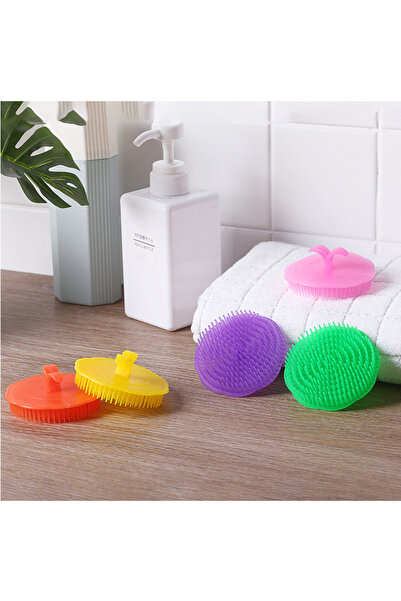 Choice فرشاة تدليك الرأس (قطعة واحدة عشوائية) فرشاة شامبو لاصقة ناعمة منتجات ...