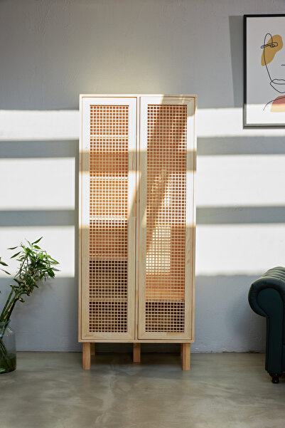 Furu ENDEMISK | Gerçek Çam Ağacı Gardırop Seperatör Kapaklı