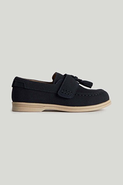 MOTHERCARE Navy Loafer Shoes