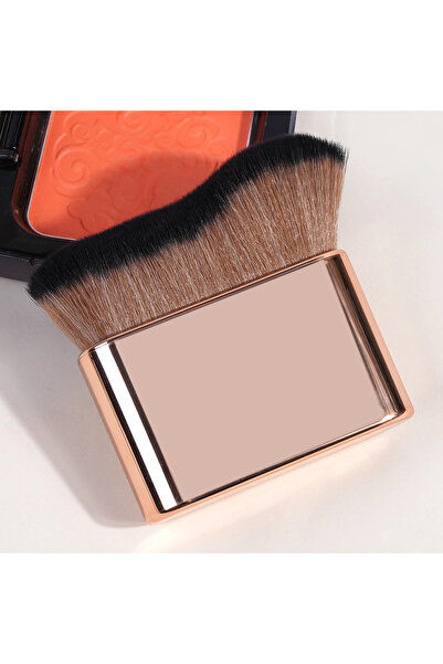 Choice Rose Gold Color MAANGE Large Makeup Brushes for Contouring Tanning Liq...