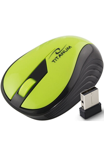 Titanum TM114G USB Optical Green/Black