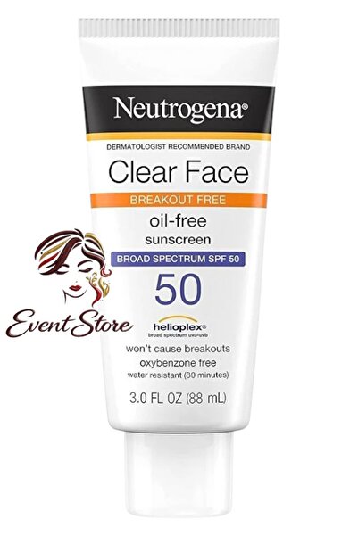 Neutrogena naturals Neutrogena Spf50 Oil Free Sunscreen - Clear Face 88ml