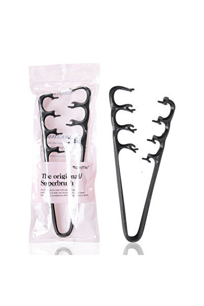 Choice مشط تصفيف الشعر الجديد ذو اللون الأسود لتكثيف الشعر وتنعيم جذوره، مشبك...