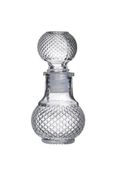 SHOPIENS Sticlă rotundă transparentă pentru băuturi alcoolice cu puncte în re...