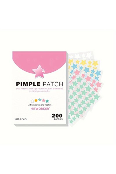 Choice 200pcs MULTI 200 Count Hydrocolloid Patches - Invisible Transparent Co...