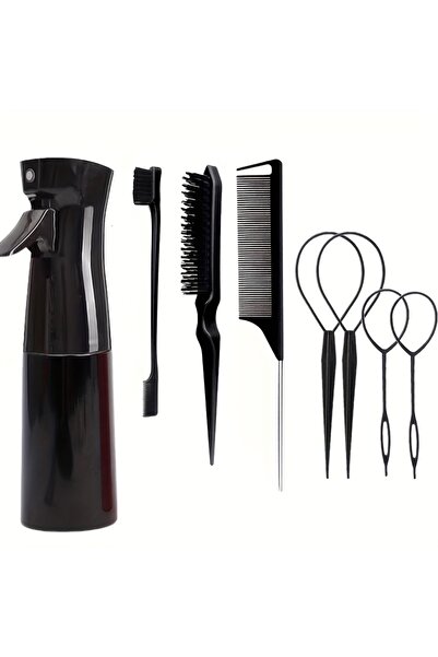 Choice DGSJT HEPH FaQ-Hei 8-piece hair styling set, 6.76 oz spray bottle and ...