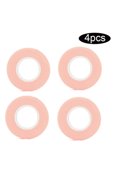 Choice C526-وردي-4 قطع، 4 قطع/عبوة، شريط لاصق طبي غير منسوج يسمح بمرور الهواء...